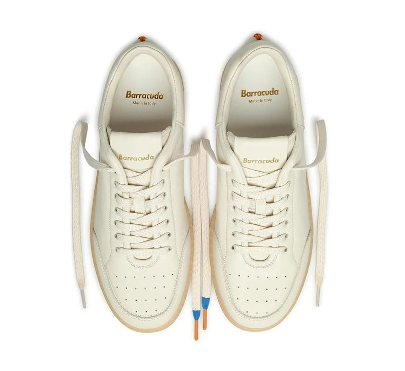 BARRACUDA Sneaker Uomo Giordan Guga-Bianco