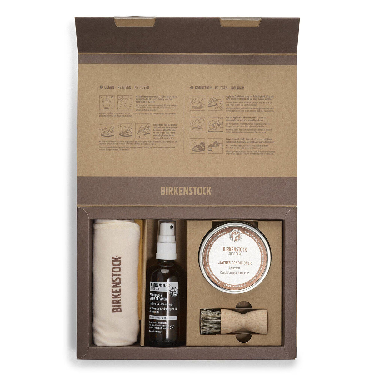 BIRKENSTOCK Set OILED Leather CARE-Multi