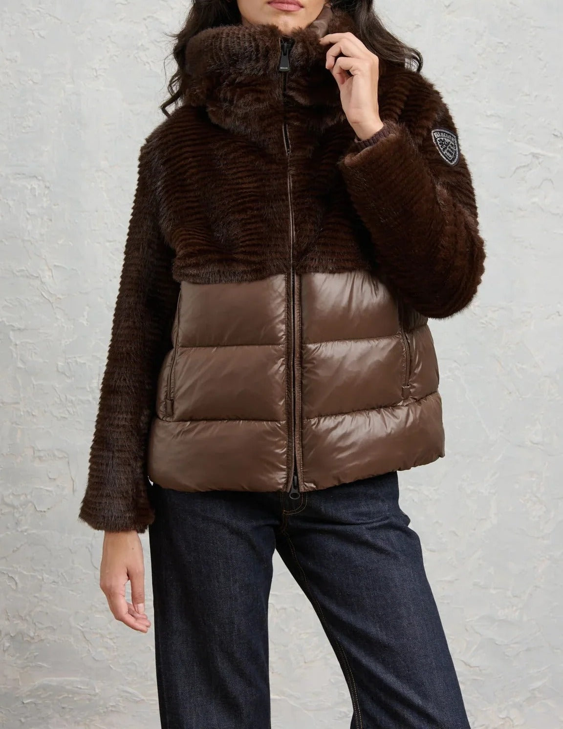 BLAUER Giubbotto Donna FANEVIL-Marrone