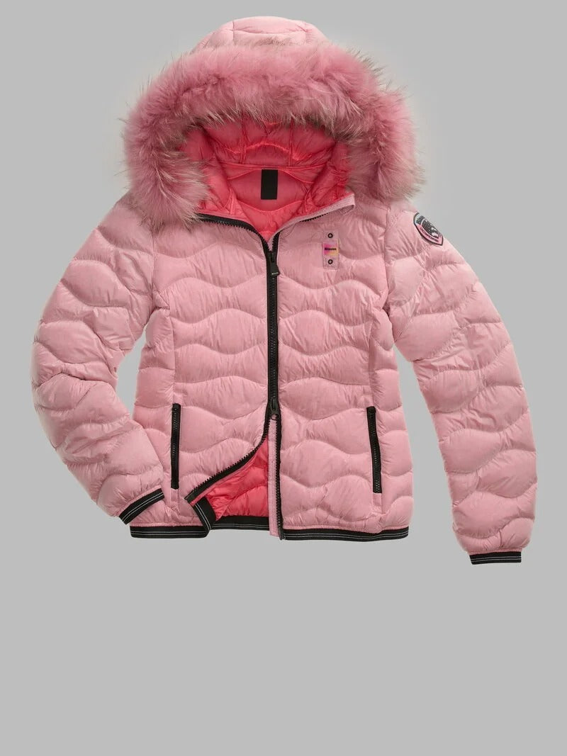 BLAUER Giubbotto Donna ALDIE COLORS DOWN-Rosa