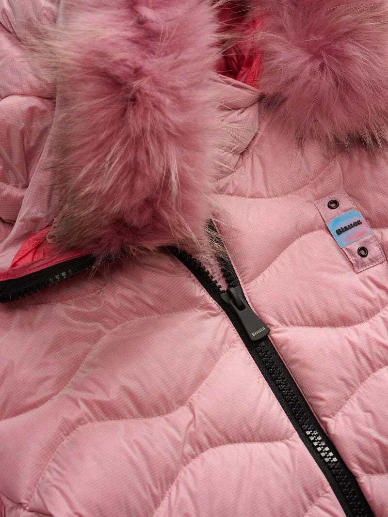 BLAUER Giubbotto Donna ALDIE COLORS DOWN-Rosa