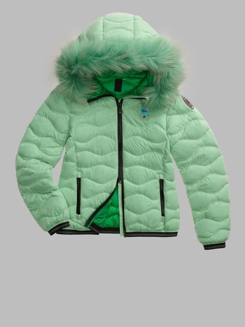 BLAUER Giubbotto Donna ALDIE COLORS DOWN-Verde