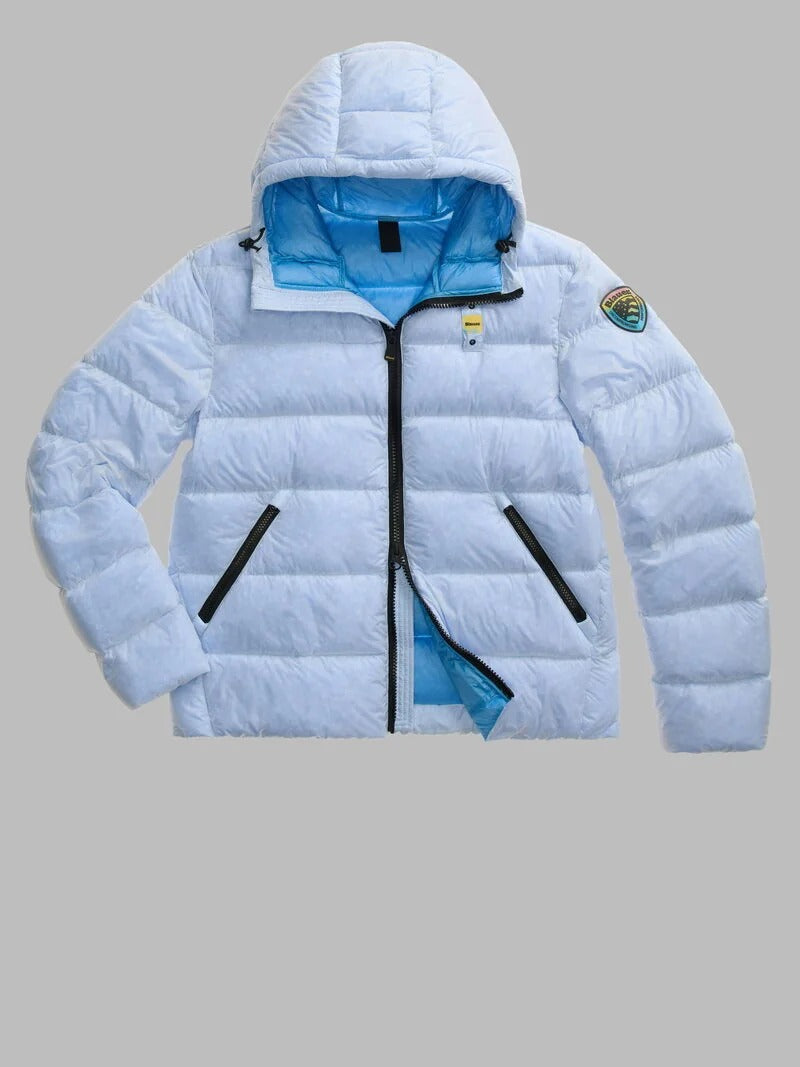 BLAUER Giubbotto Uomo ADAMS COLORS DOWN-Blue