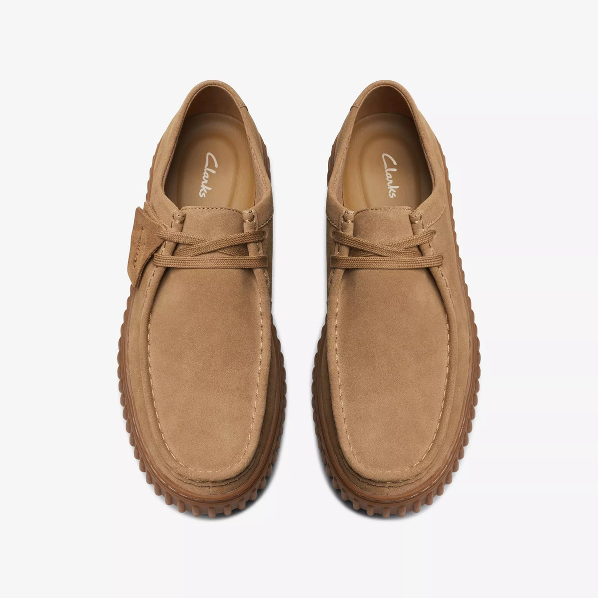 CLARKS Scarpa Uomo TORHILL LO SUEDE-Sand