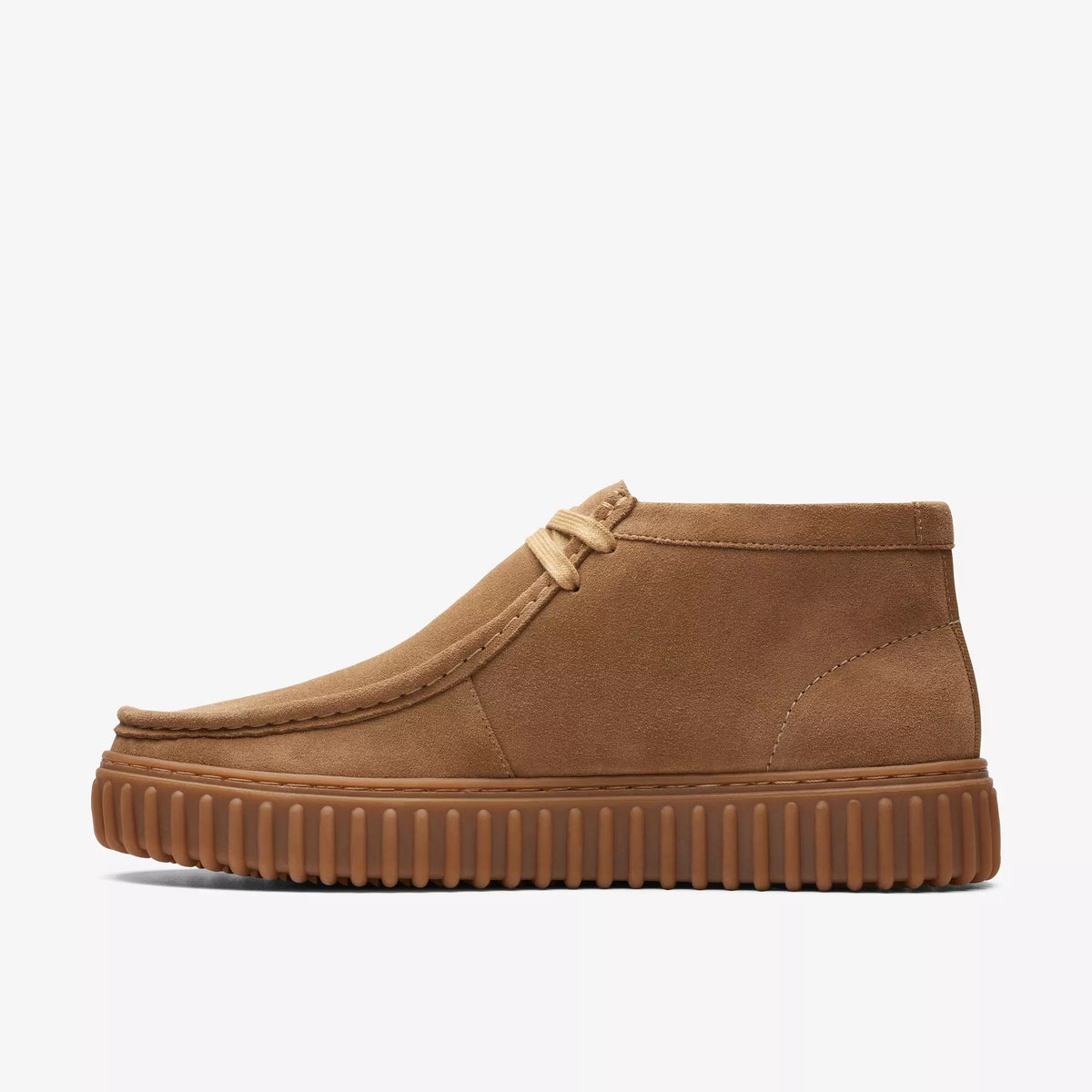 CLARKS Scarpa Uomo TORHILL HI SUEDE-Sand