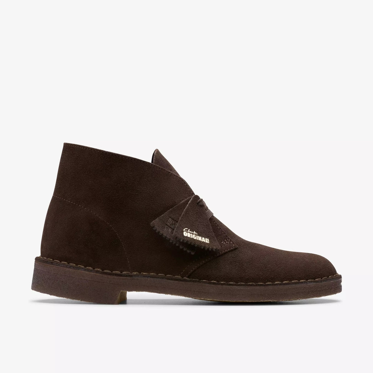 CLARKS Scarpa Uomo DESERT BOOT SUEDE-Brown
