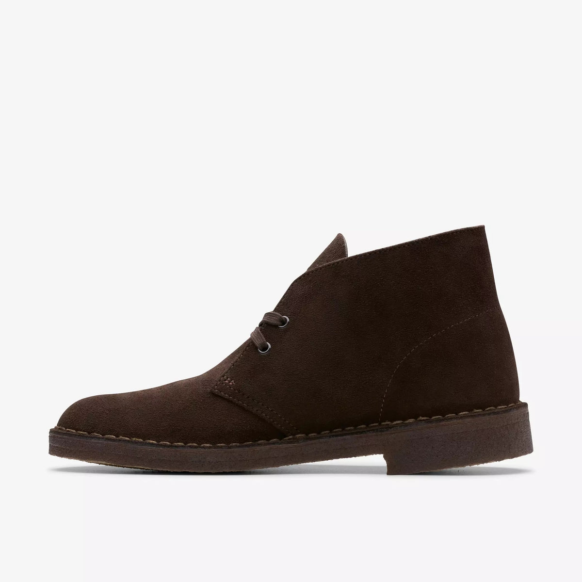 CLARKS Scarpa Uomo DESERT BOOT SUEDE-Brown