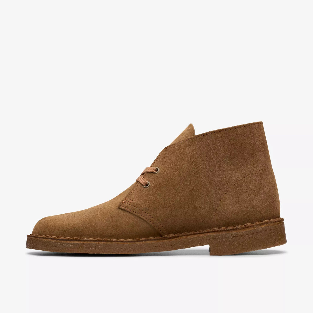 CLARKS Scarpa Uomo DESERT BOOT SUEDE-Cola