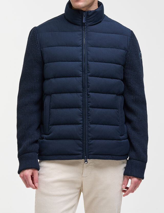 COLMAR Giacca Uomo Ibrida Imbottita-Blu Navy