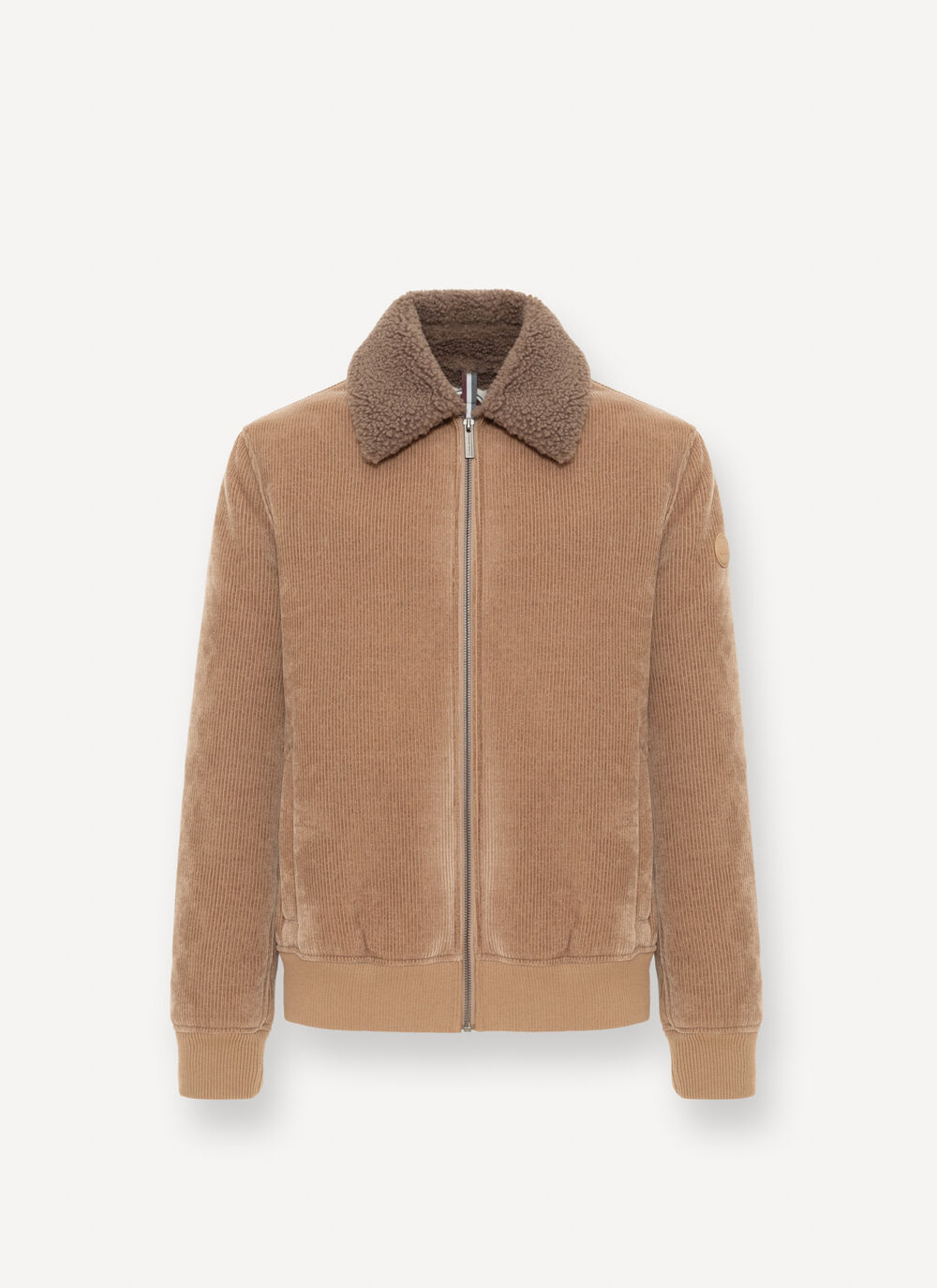 COLMAR Giacca Uomo Bomber Velluto-Beige Marrakech