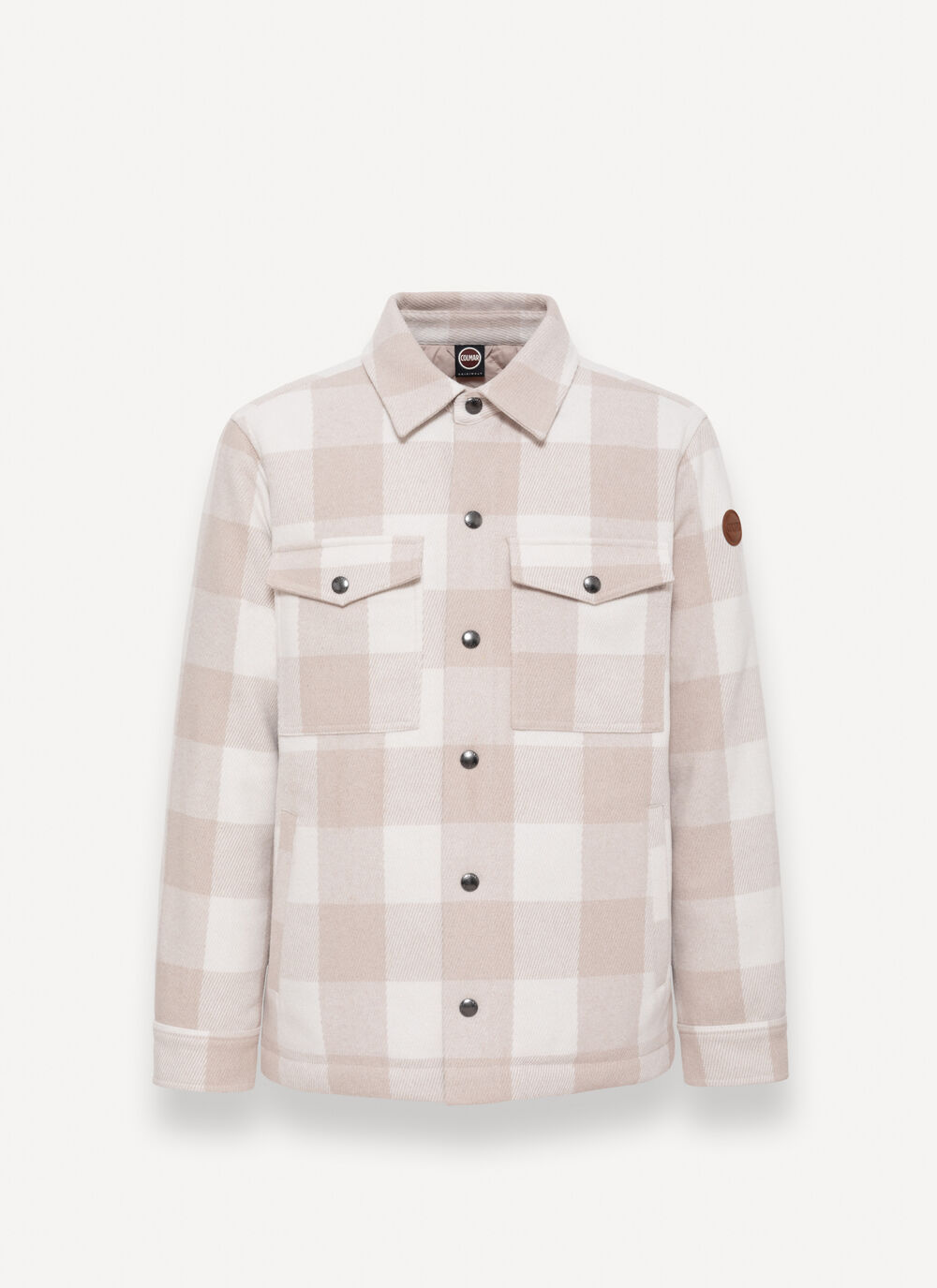 COLMAR Overshirt Uomo Imbottita-Beige Nude