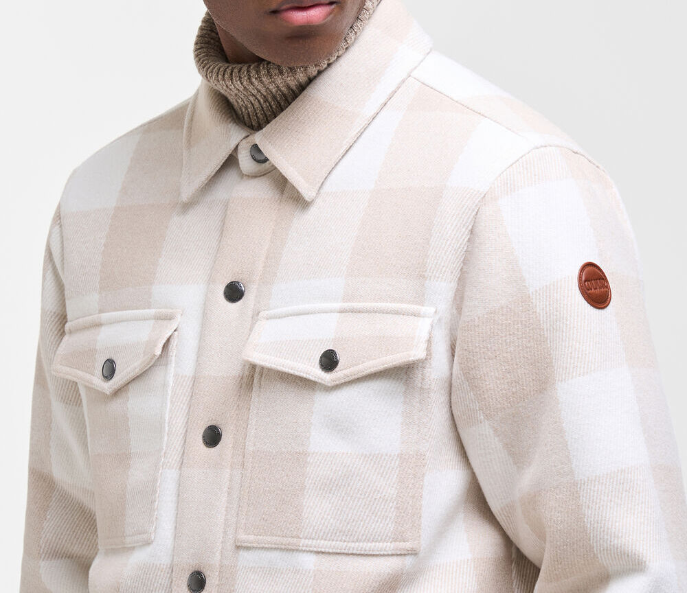 COLMAR Overshirt Uomo Imbottita-Beige Nude