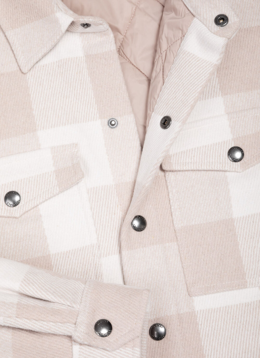 COLMAR Overshirt Uomo Imbottita-Beige Nude