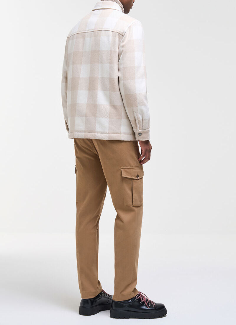COLMAR Overshirt Uomo Imbottita-Beige Nude