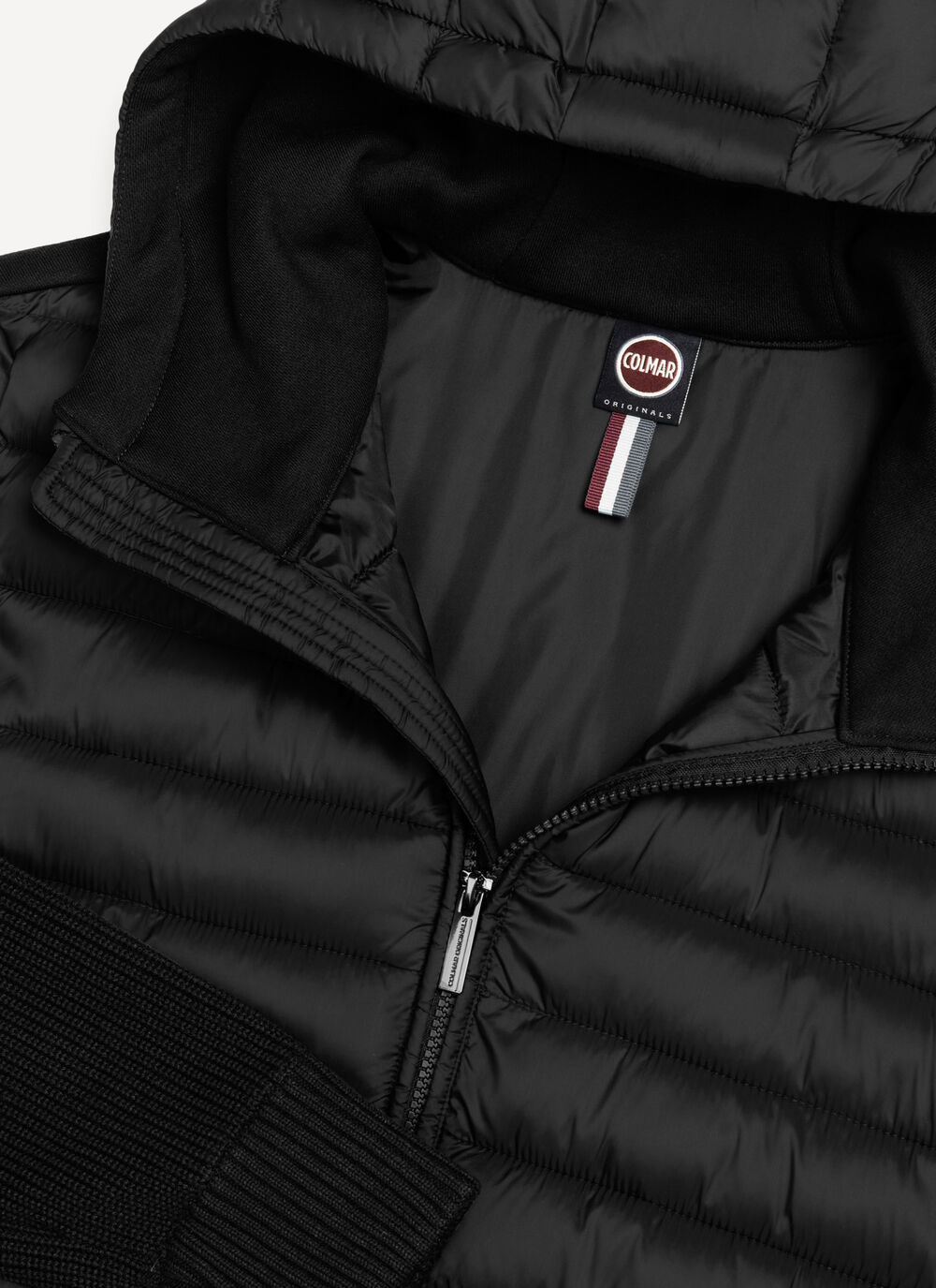 COLMAR Giacca Uomo Ibrida Cappuccio LEGACIES-Black
