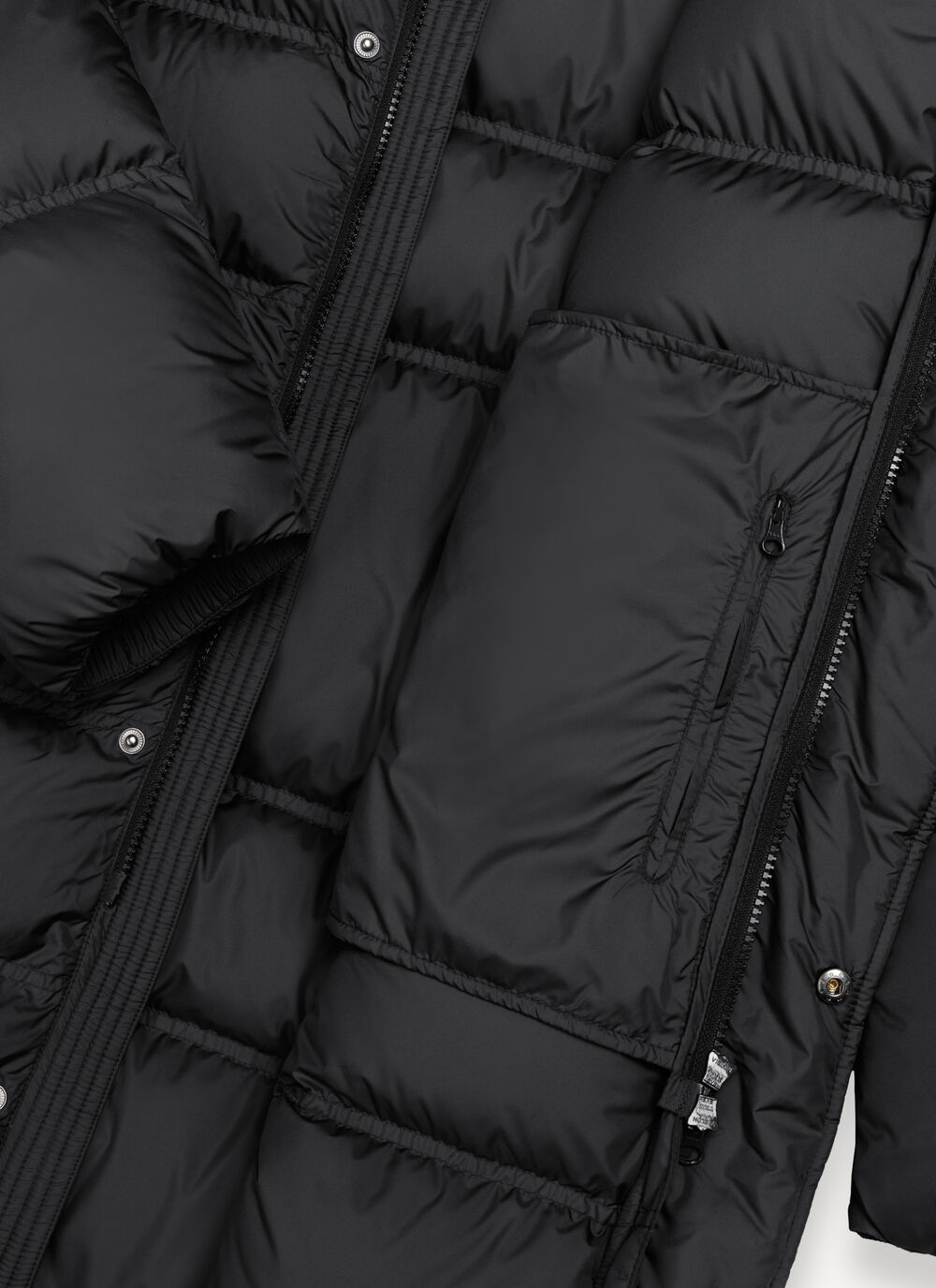 COLMAR Piumino Lungo Uomo Puffy-Black