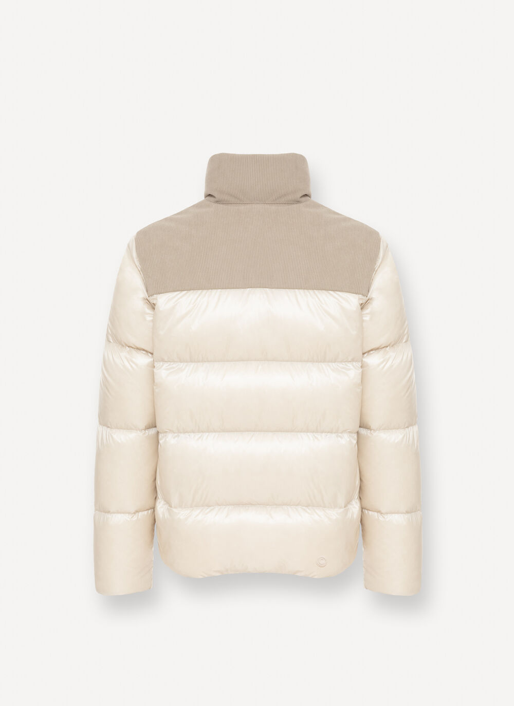 COLMAR Piumino Uomo Inserti Velluto DANDY-Biano Nude
