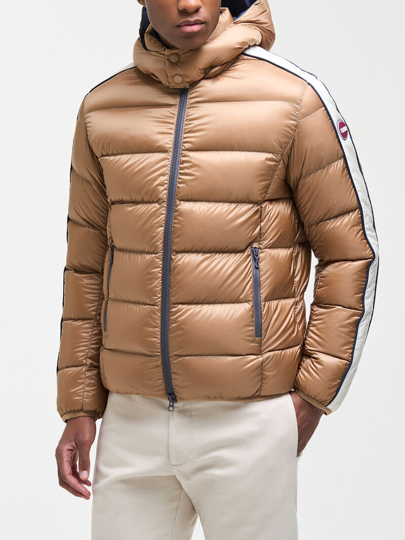COLMAR Piumino Uomo Heritage Cappuccio-Beige Marrakech