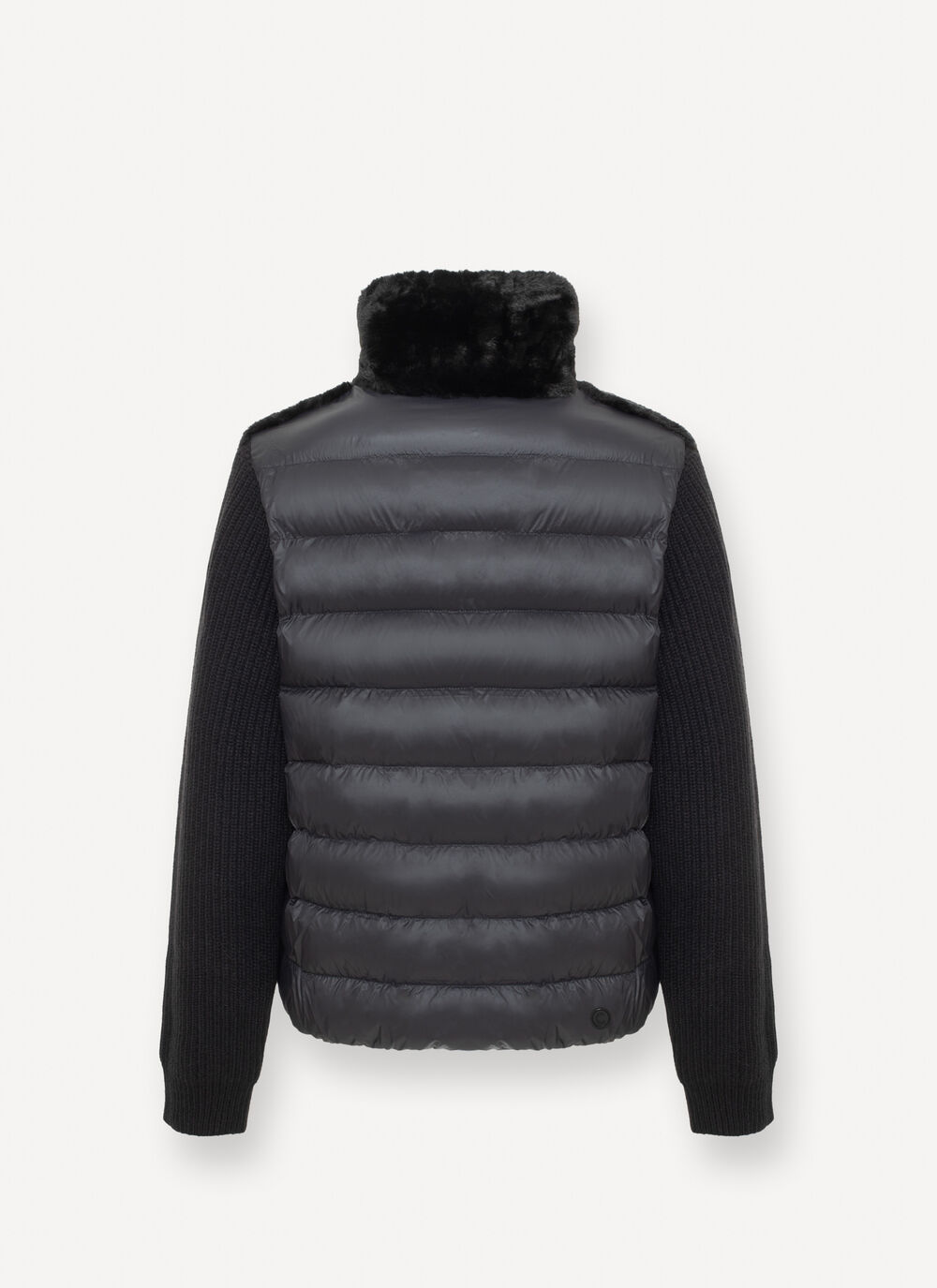 COLMAR Giacca Donna Ibrida Ecopelliccia-Black