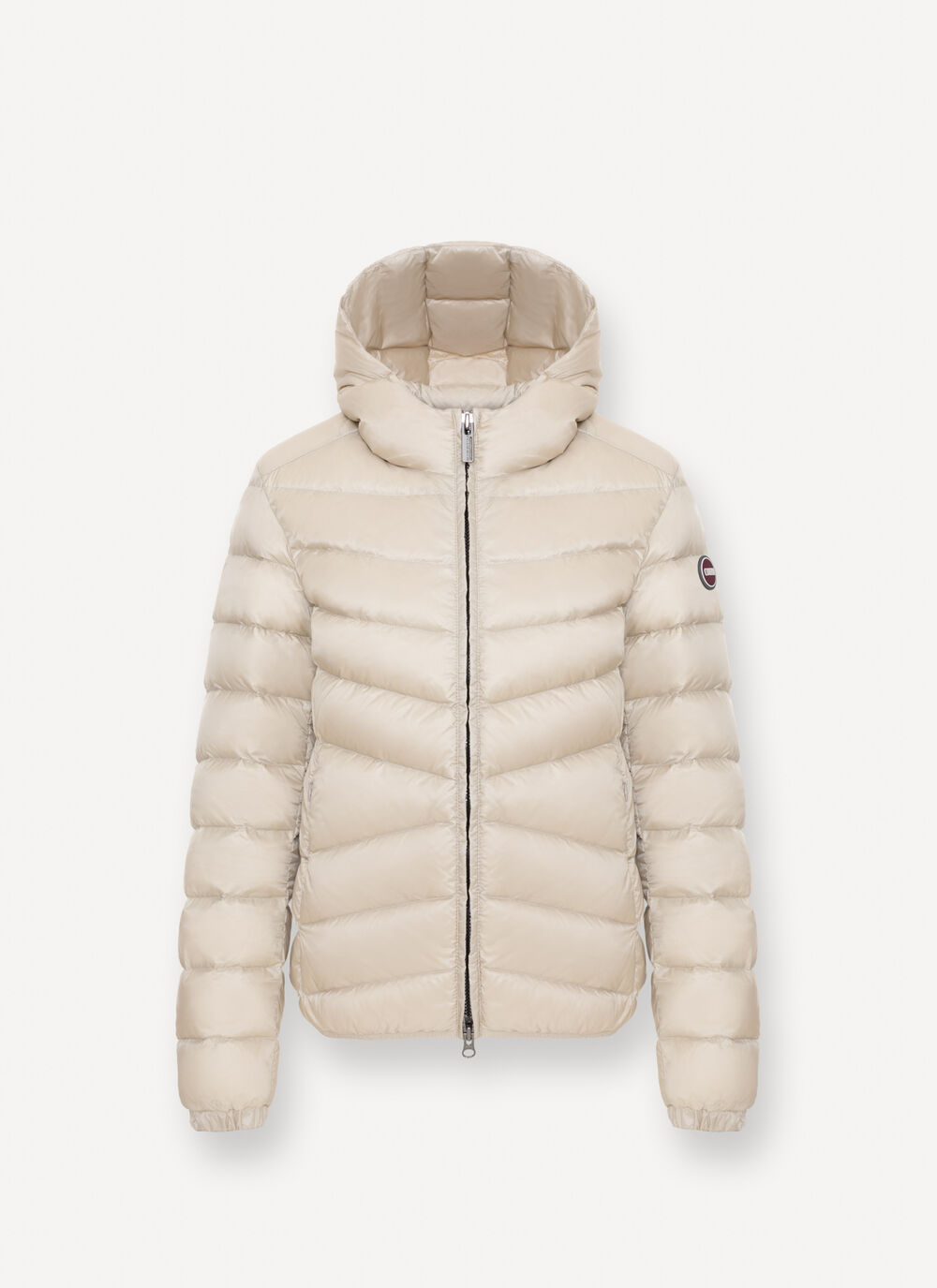 COLMAR Piumino Donna Icon Cappuccio-Bianco Nude