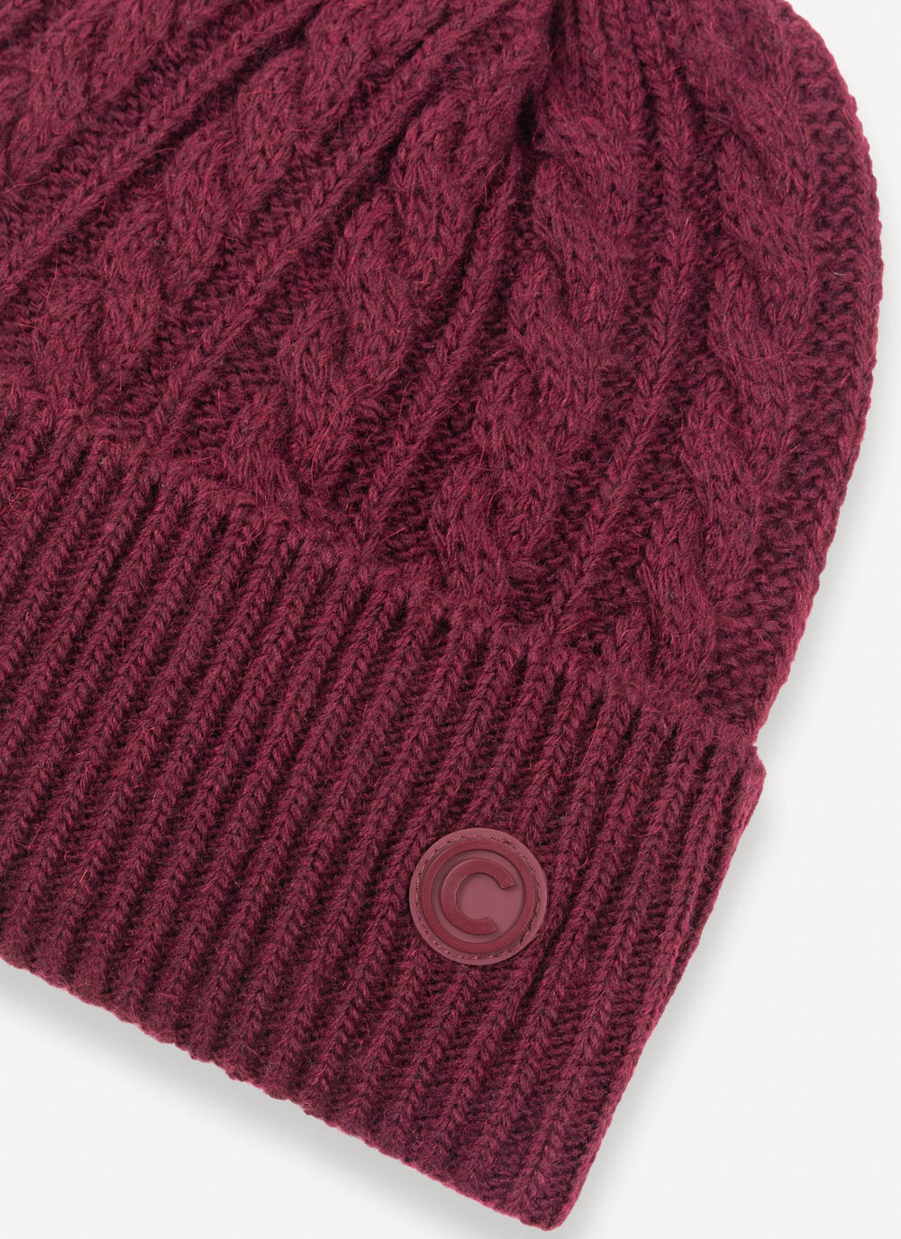COLMAR Berretto Unisex Trecce-Bordeaux