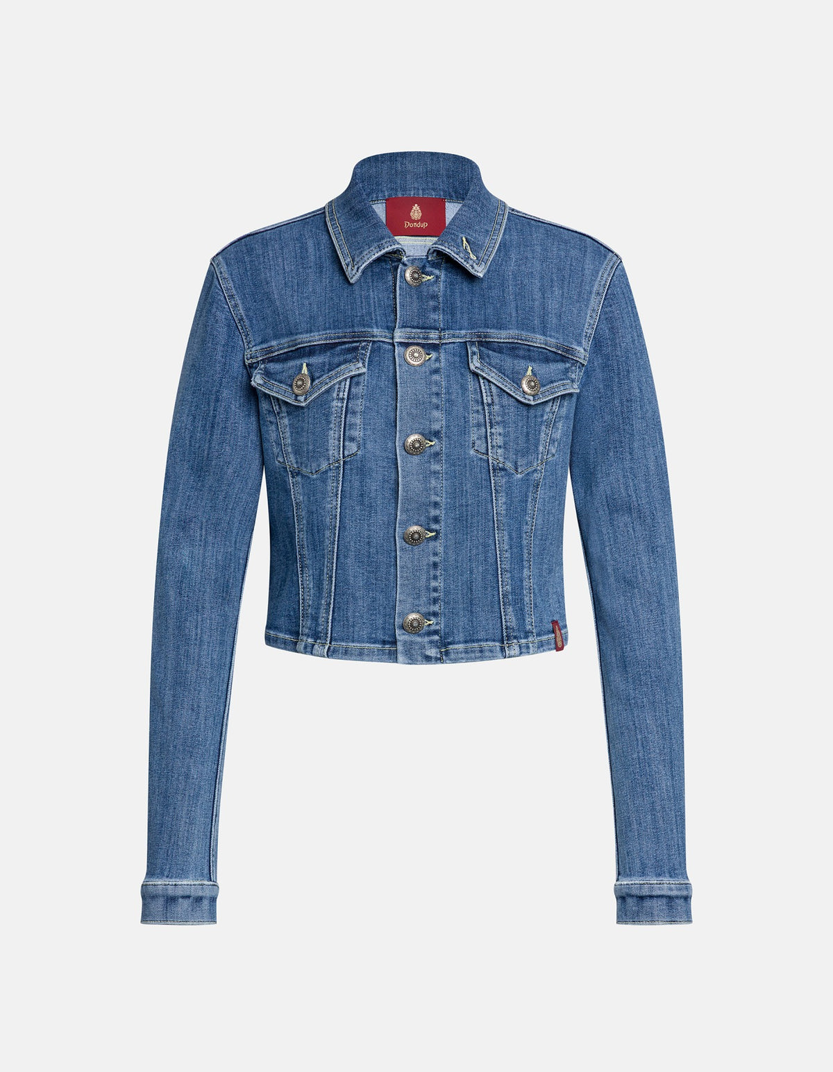 DONDUP Giacca Donna Denim Stretch-Blu