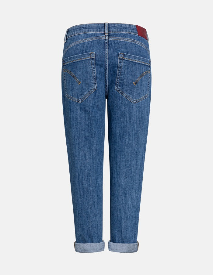 DONDUP Jeans Donna KOONS GIOIELLO Loose-Blu