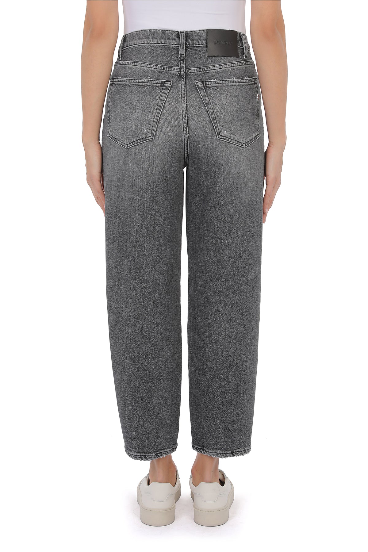 DONDUP Jeans Donna BESSIE Loose-Nero