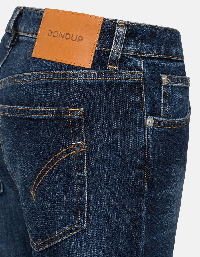 DONDUP Jeans Donna COCO Slim-Blu Scuro
