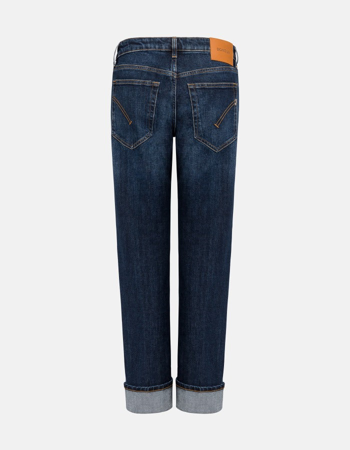 DONDUP Jeans Donna COCO Slim-Blu Scuro