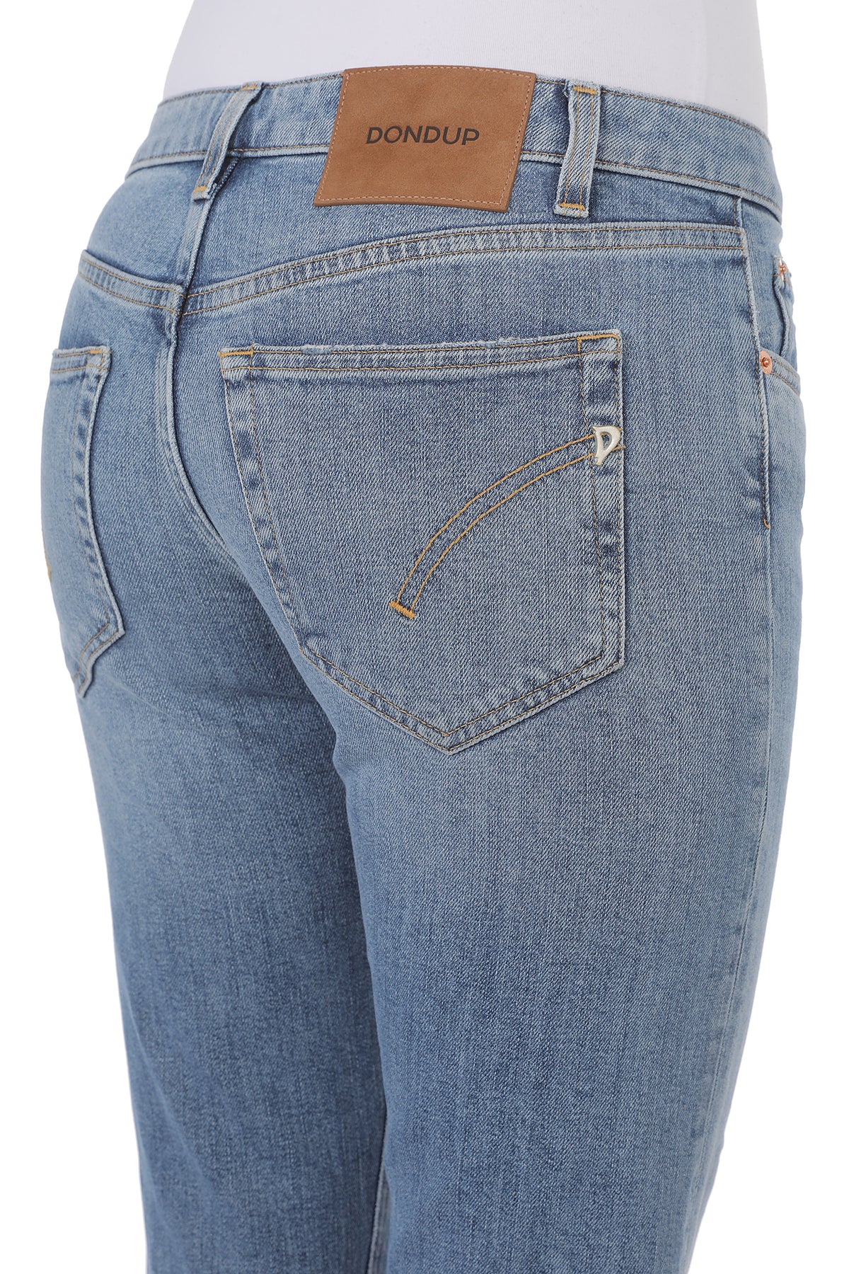 DONDUP Jeans Donna COCO Slim-Blu Chiaro