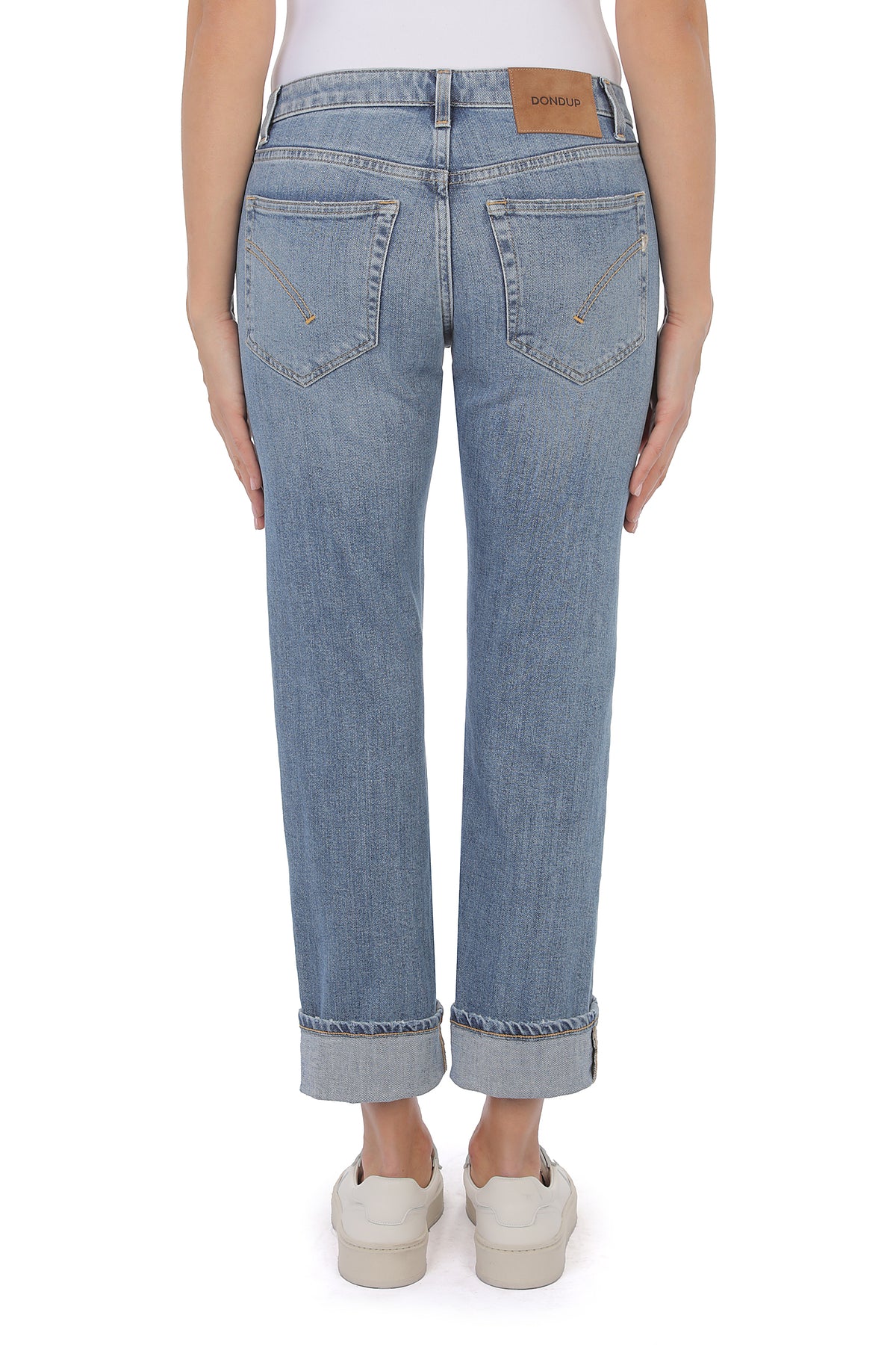 DONDUP Jeans Donna COCO Slim-Blu Chiaro