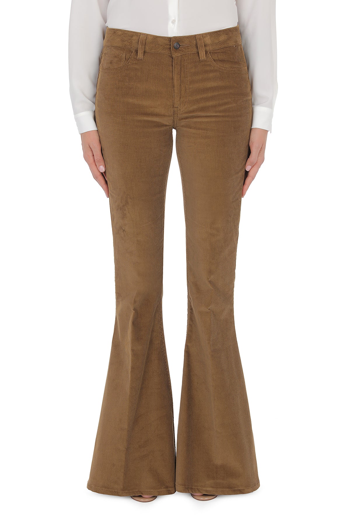 DONDUP PANTALONE Donna KAREN Skinny-Cammello