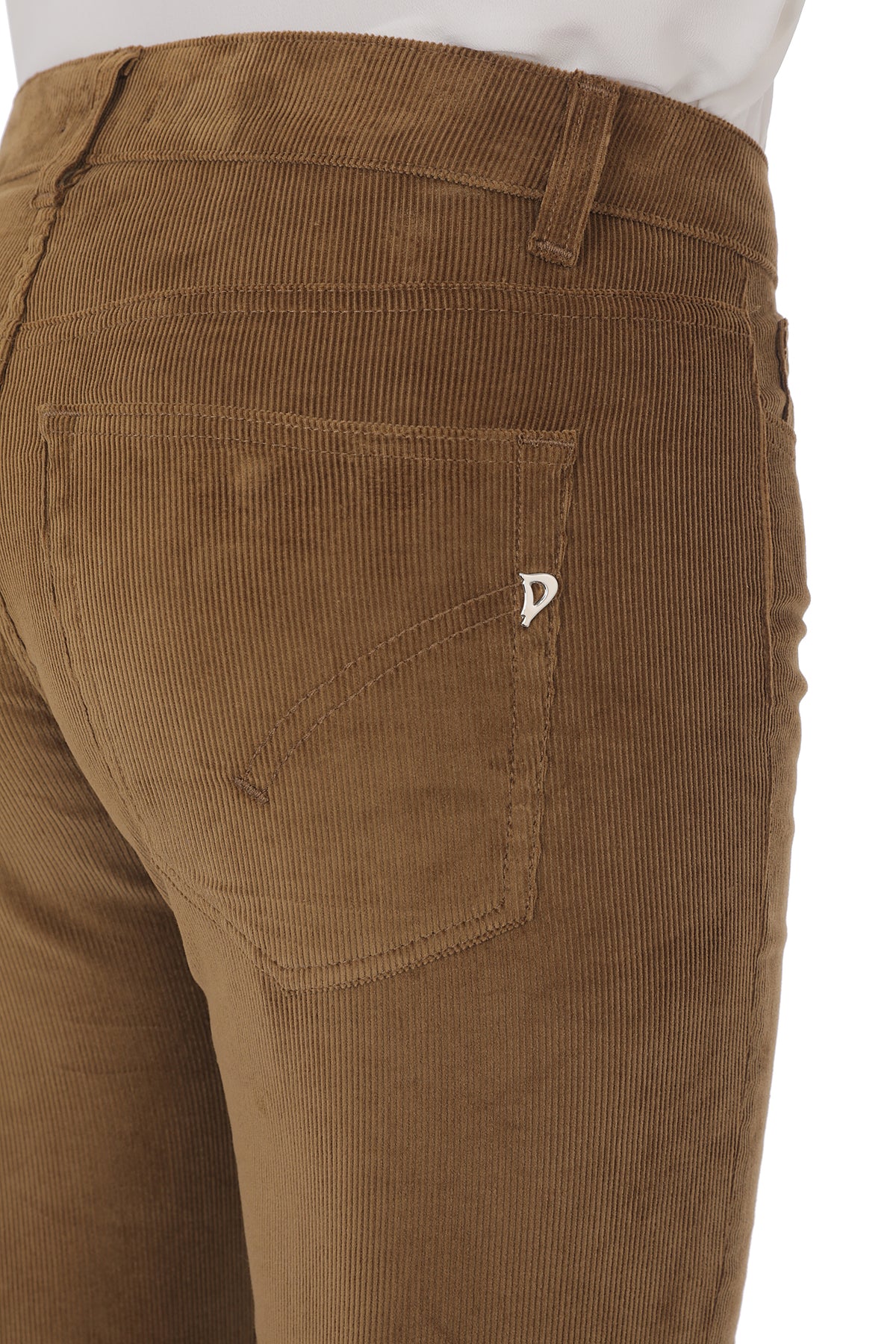 DONDUP PANTALONE Donna KAREN Skinny-Cammello