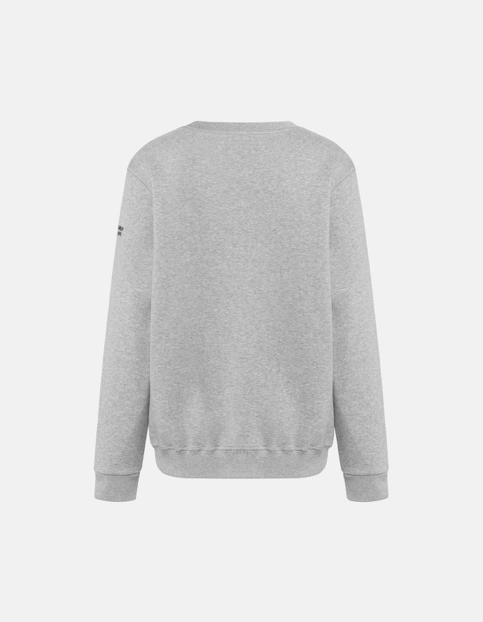 DONDUP Felpa Uomo Cotone-Grigio