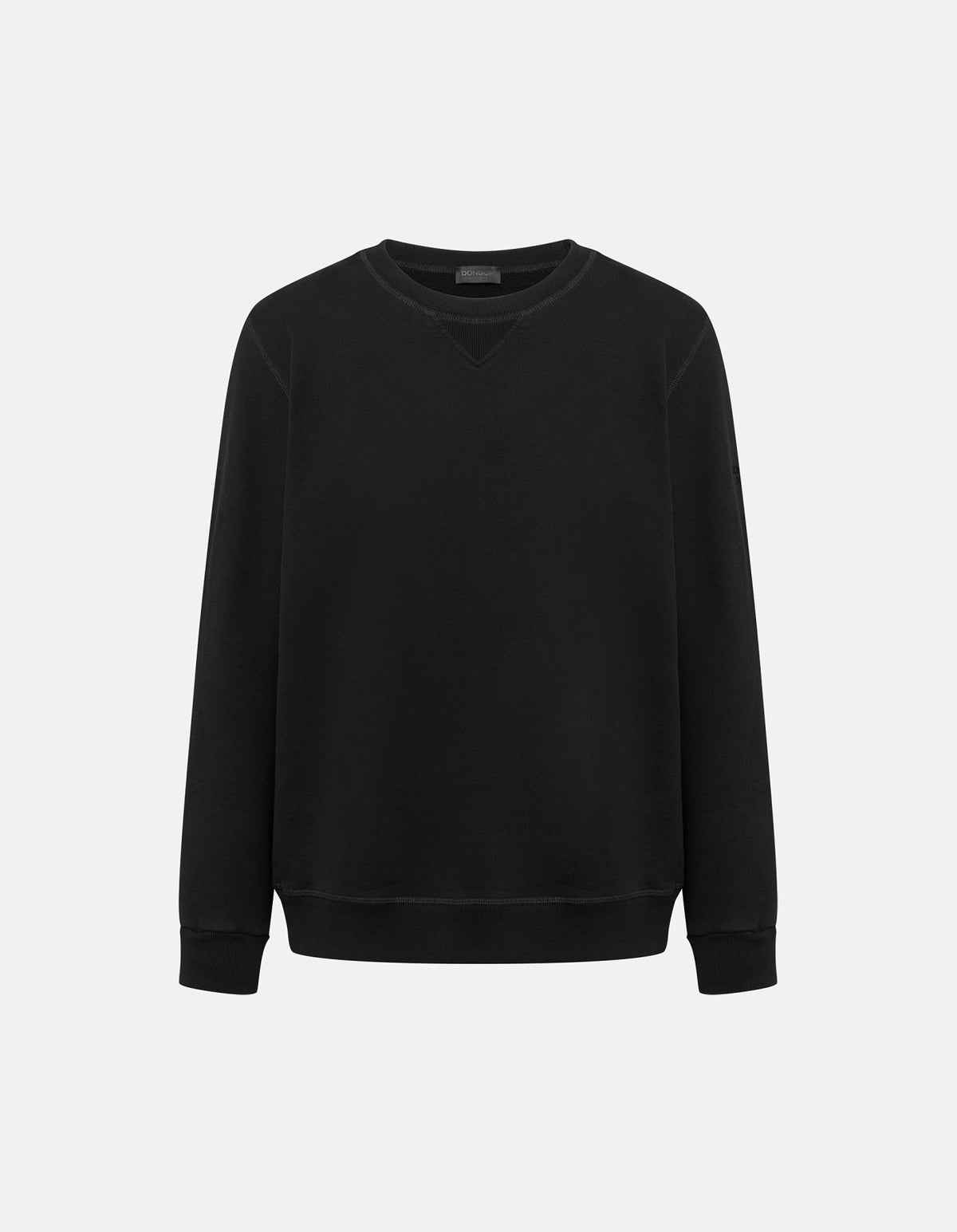DONDUP Felpa Uomo Cotone-Nero