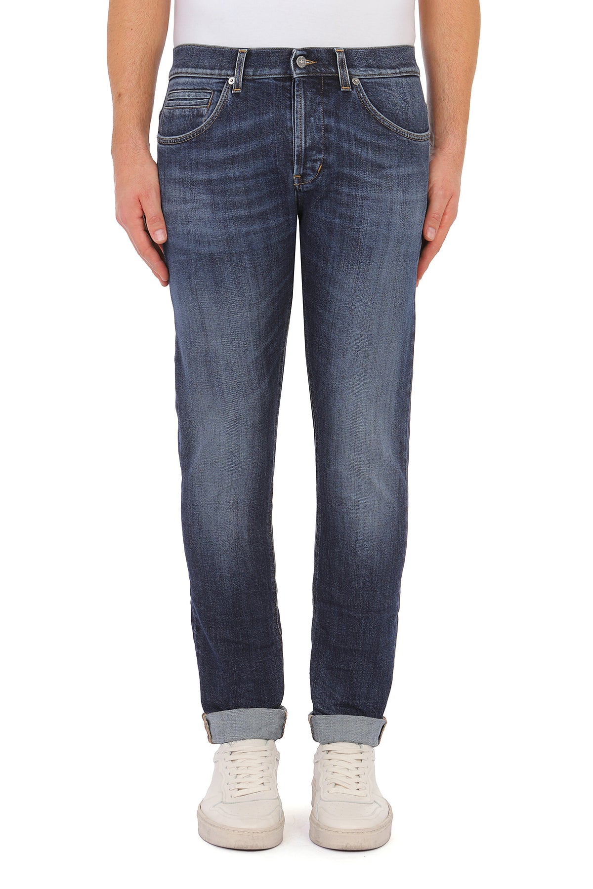 DONDUP Jeans Uomo GEORGE Skinny-Blu