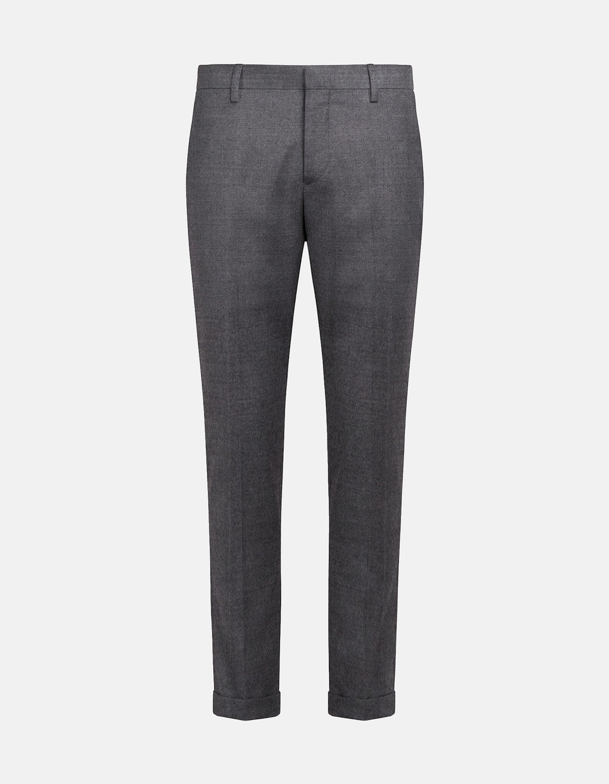 DONDUP Pantalone Uomo Gaubert Slim Flanella-Grigio