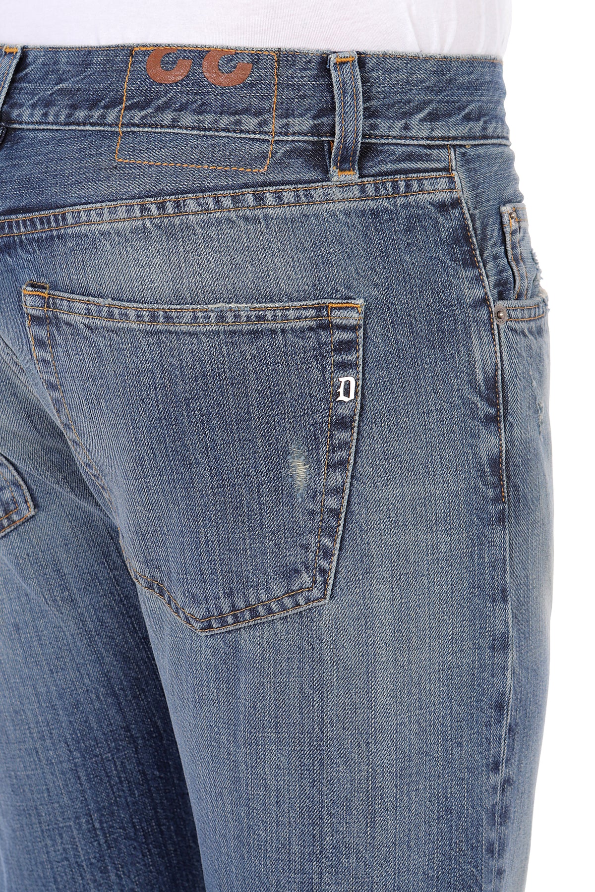 DONDUP Jeans Uomo Icon Slim-Blu