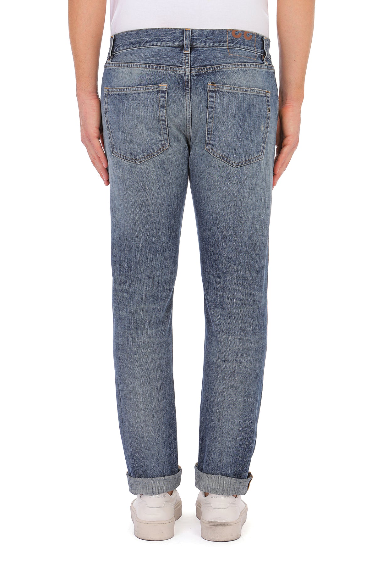 DONDUP Jeans Uomo Icon Slim-Blu