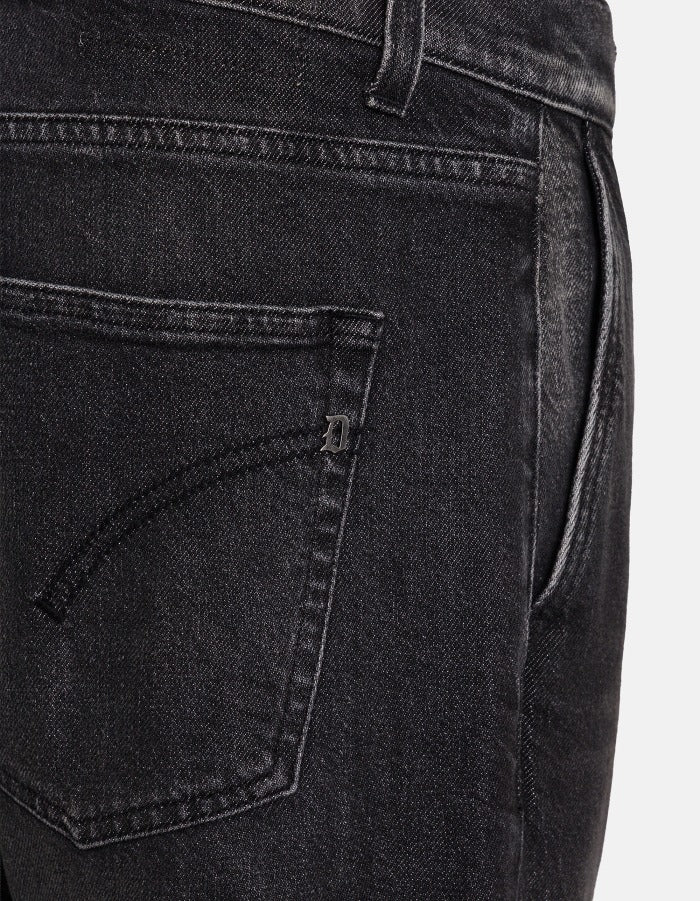 DONDUP Jeans Uomo Jeff Carrot-Nero