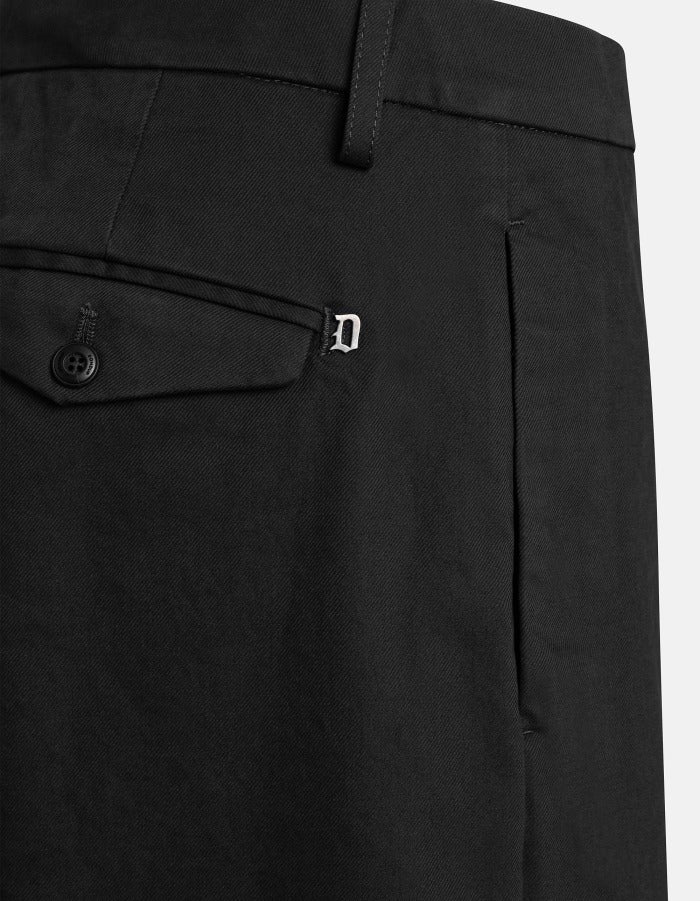 DONDUP Pantalone Uomo MASON Loose-Nero