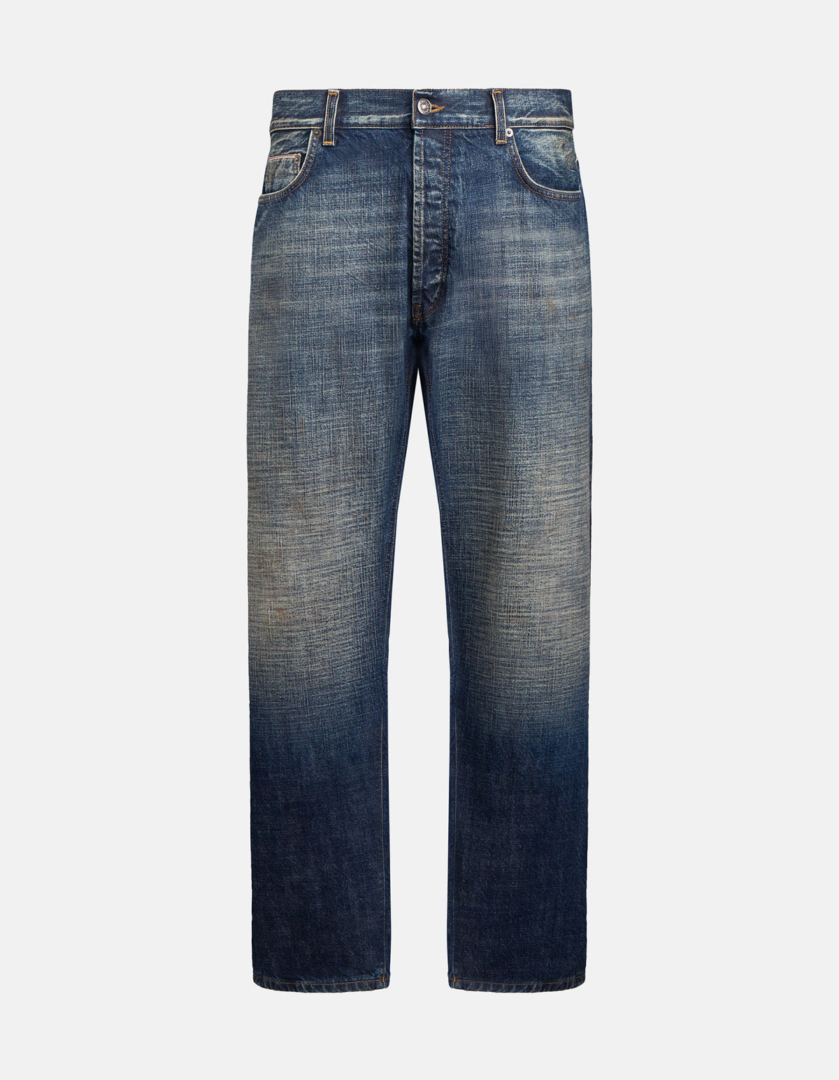 DONDUP JEans Uomo YUI Tapered-Blu