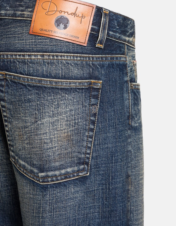 DONDUP JEans Uomo YUI Tapered-Blu
