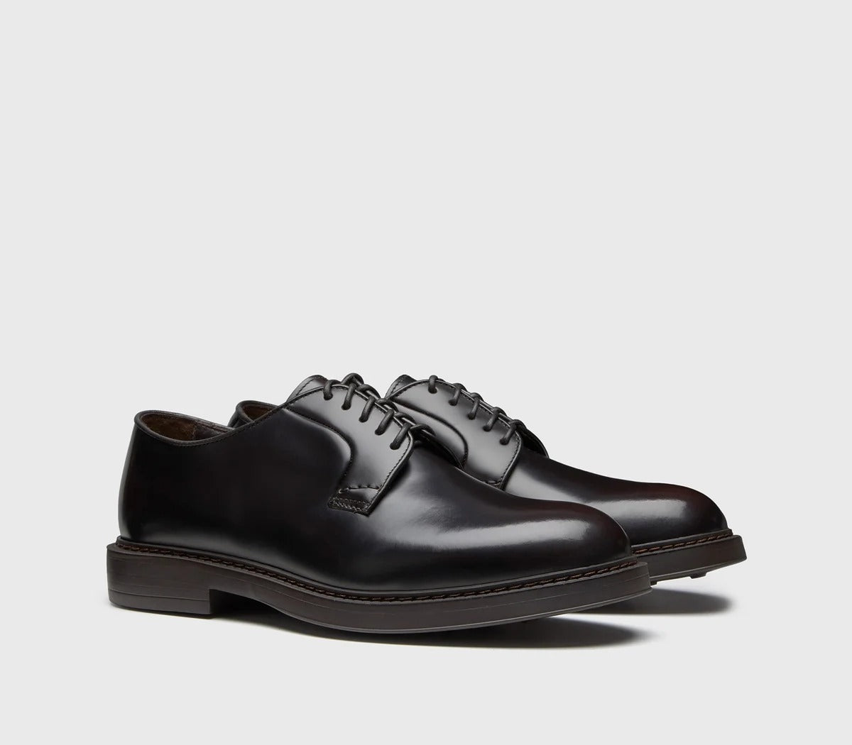 DOUCAL'S Scarpa Uomo DERBY HORSE-Marrone