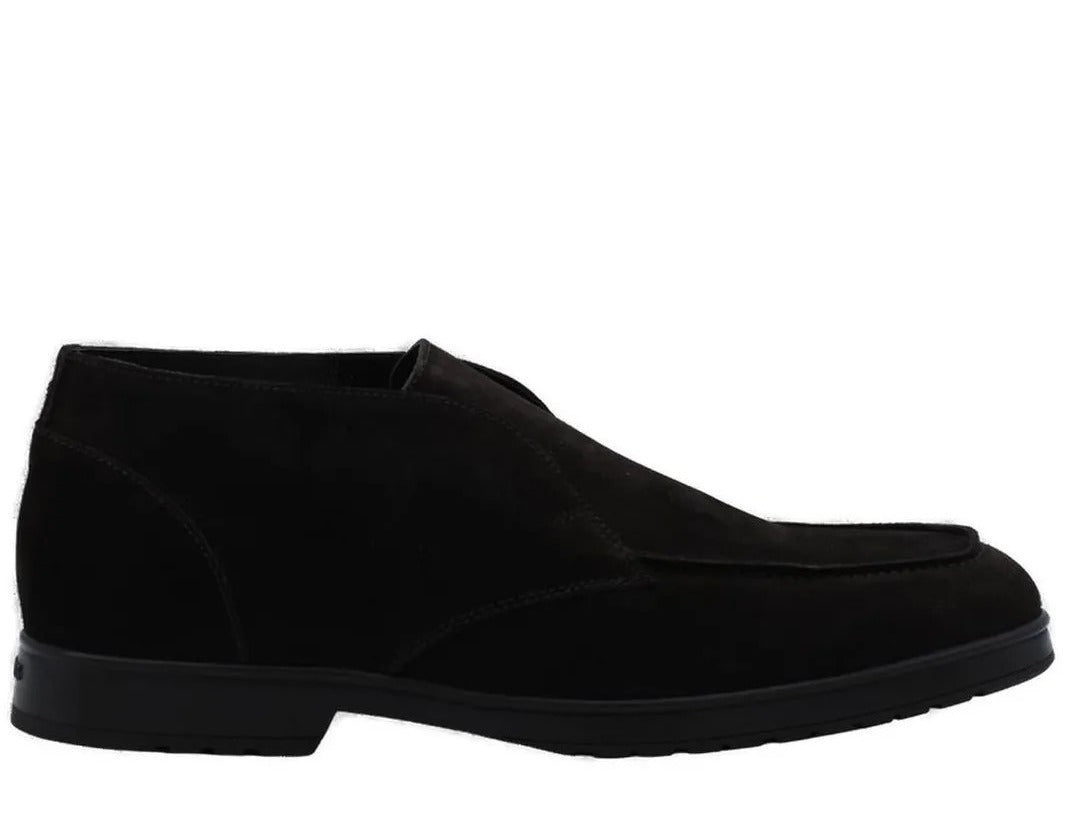 DOUCAL'S Scarpa Uomo Chukka Adler Suede-Nero