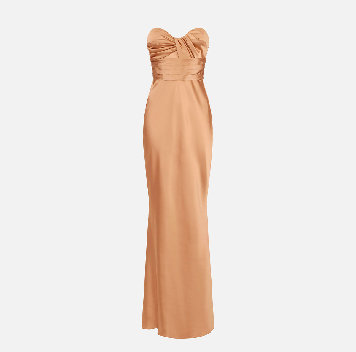ELISABETTA FRANCHI Abito Red Carpet Raso-Suede