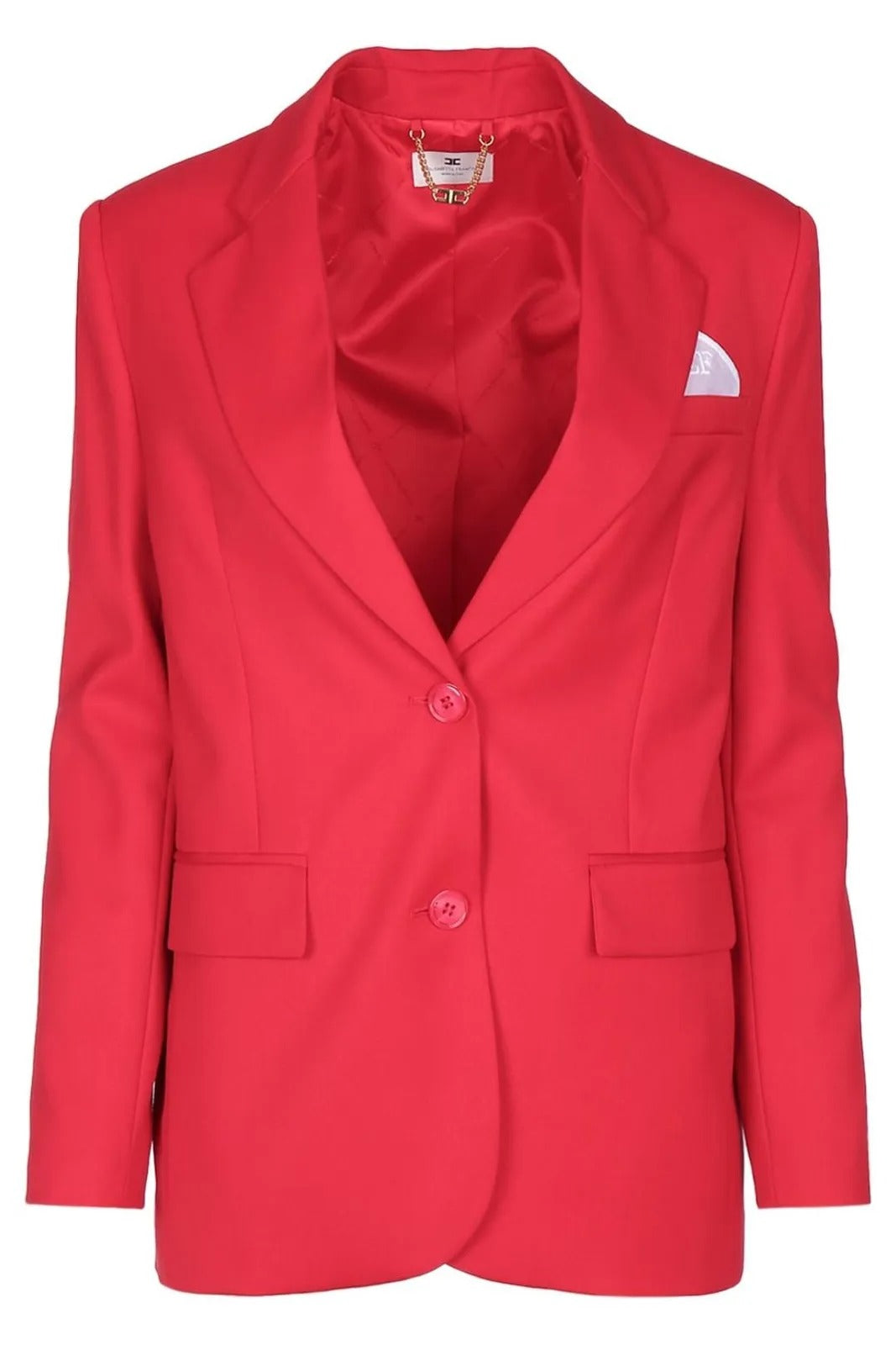 ELISABETTA FRANCHI Giacca Gabardina-Red Passion