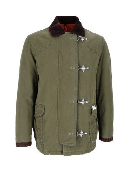 FAY Giacca Uomo 4 GANCI ARCHIVE Gabardina Cotone-Quotidiano