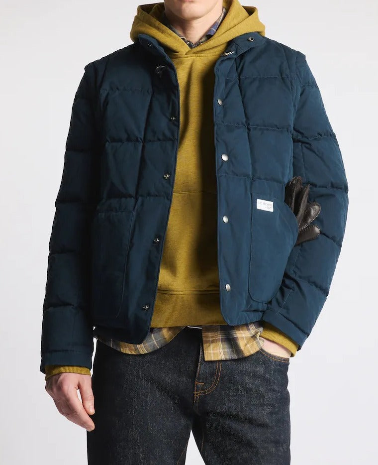 FAY Giacca Uomo Archive Reps Smerigliato-Navy